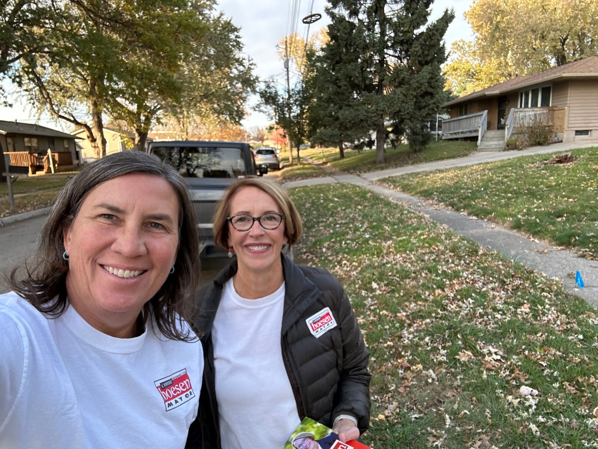 It's a great day to knock doors, make calls, and talk to voters! Ready for a leader who will bring people together to find solutions for affordable housing, public safety, and public schools? Sign up to volunteer and help us in the final stretch: connieboesen.com/join-us.