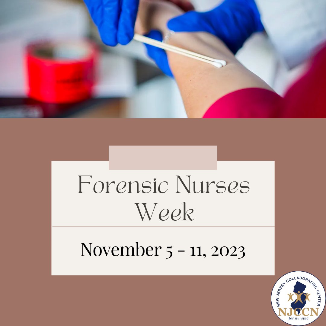 NJ_CCN's tweet image. Thank you to those nurses who focus on justice, as well as healing.  #NJCCN #NurseAppreciation #ForensicNursesWeek