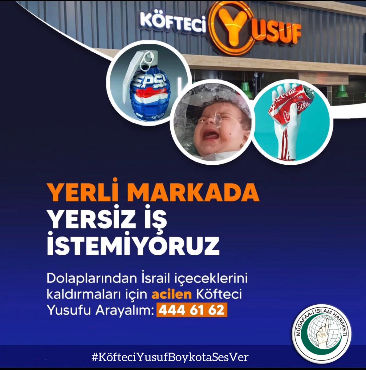 #KöfteciYusufBoykotaSesVer

Zulme Tarafsız Kalma ⤵️