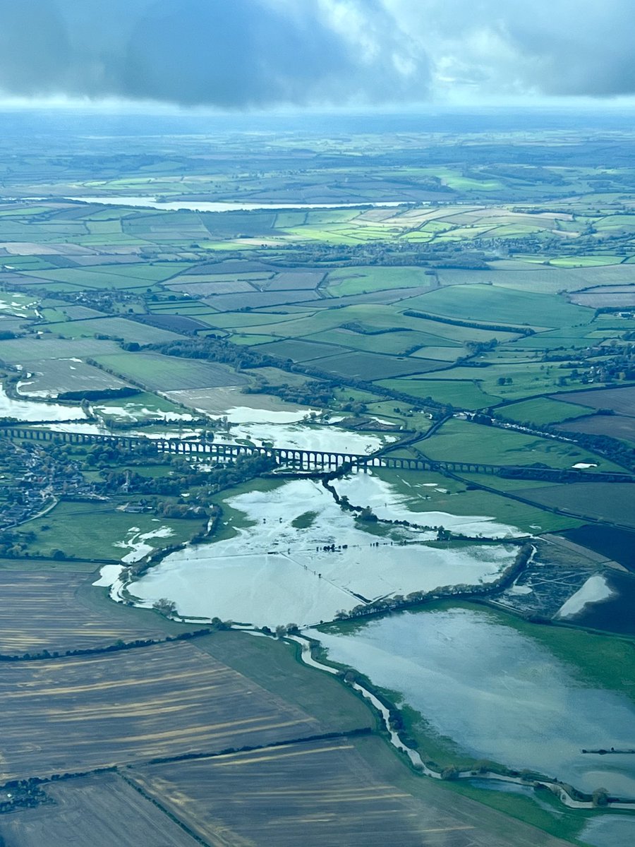 It’s a bit wet in north Northamptonshire.  #flying #aerialphoto