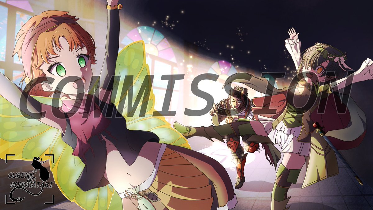 GrenDenosaur's tweet photo. Another Mitrasphere artwork!
I'm so happy that it turned great and I'm having fun on making them as I progress through the artwork!
Our favorite mood maker Xenon is coming back together with more adventurers!
Thank you so much for everything!
#gurennnomonogatari
#mitrasphere https://t.co/hpDRKE0gpm