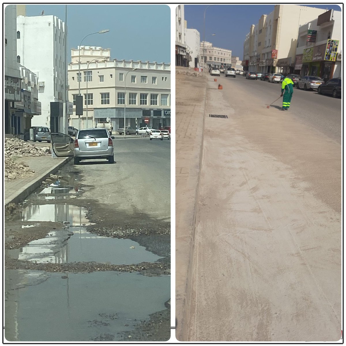 جهود تشكر عليها بلدية صور بعد إيجاد حل مناسب لتجمعات المياه بالسوق التجاري في ولاية صور بإقامة نظام تصريف للمياه 

<a href="/sur_media1/">🔸إعلام صور العفية🔸</a>