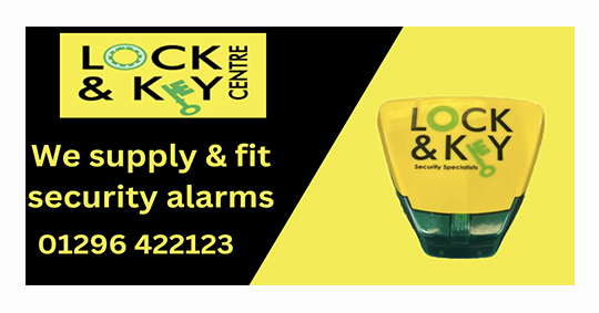 CornerMediaGro1's tweet photo. Lock & Key Centre offers expertly fitted alarms—spot their vibrant ad on Corner Media. For business safety, they're the call to make. #fidigital #TrustedSafety #CornerMediaGroup #aylesburybusiness #TrustedExperts #supportlocal #alarmsystem #advertising #digitalmarketing #local https://t.co/pAgylqA5Nw