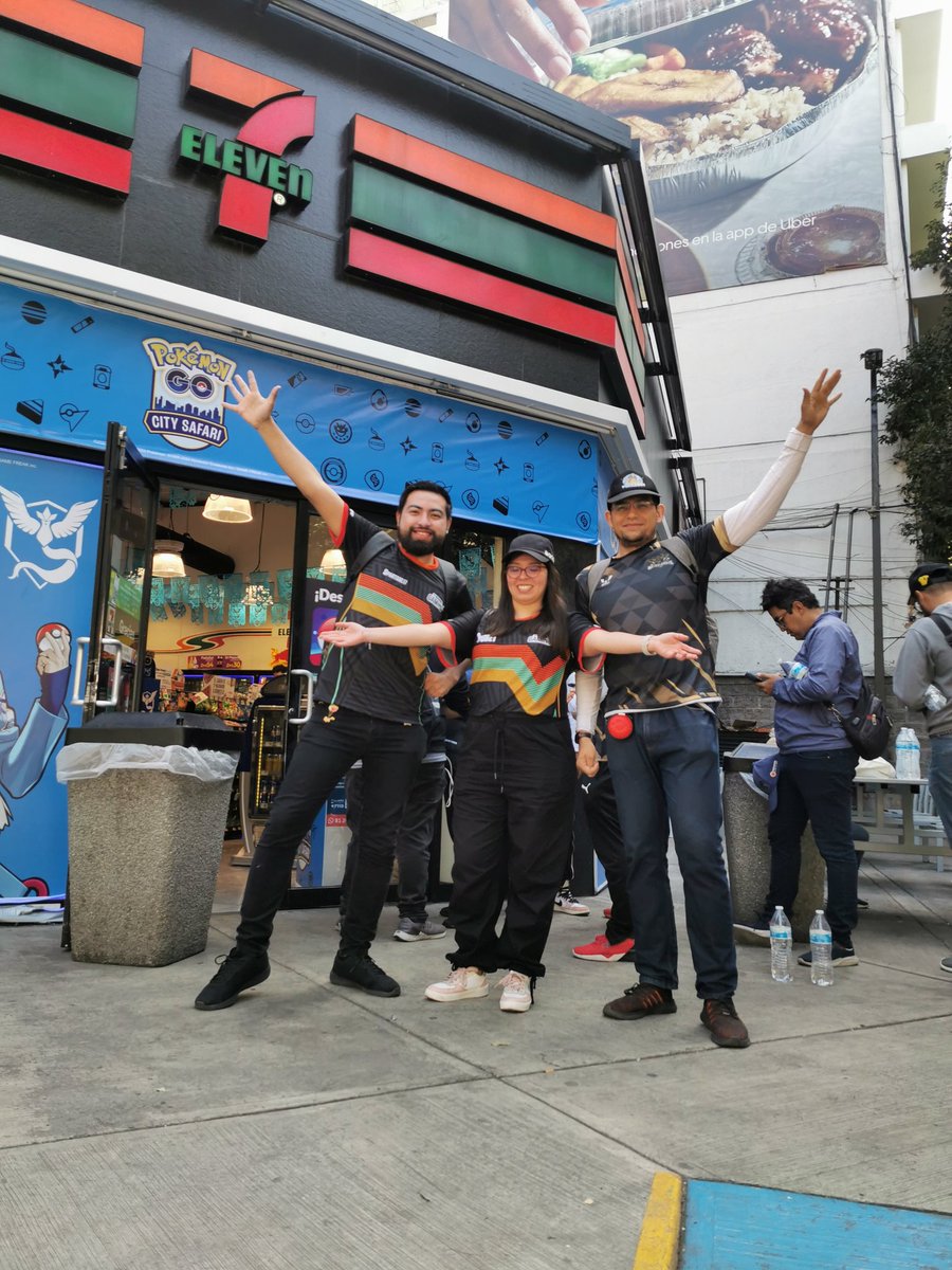 Picazo071's tweet photo. Toda u a gran experiencia 
#GO7Eleven #PokemonGOCitySafari https://t.co/P3HVcpwyMn