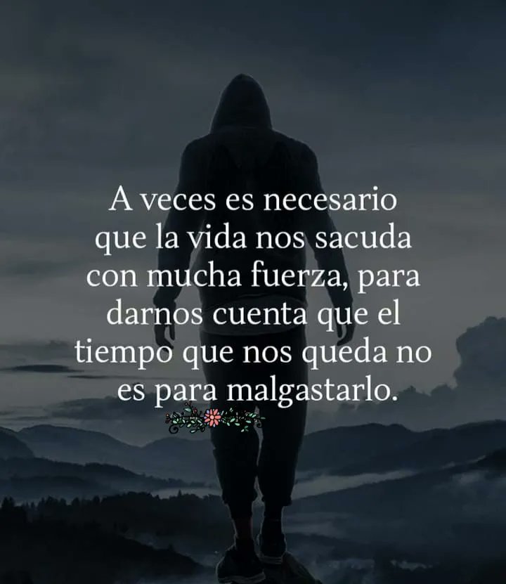 A veces es necesario que...