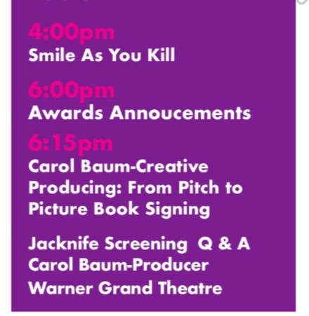 SPIFFest's tweet image. Who&apos;s ready for more SPIFFEST!? Please join us at the Warner Grand in San Pedro for our final day/night. Let&apos;s have some fun! #spiffest  #CarolBaum #CreativeProducing #WarnerGrand #AwardsAnnouncement