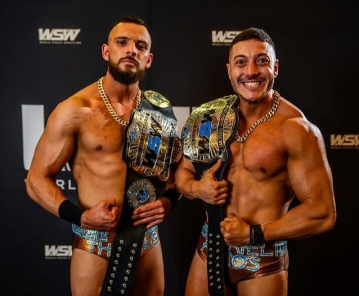 lyf_pro's tweet photo. Congrats #AndNew #WSW Heavyweight Champion #MattCardona, #AAWPro Heritage Champion #LeviEverett, #WSW Tag Team Champions #TheParea (#EliTheseus &amp; #GabrielAeros), #WSW Women's Champion #CassieLee! https://t.co/vfdplzu9Vt