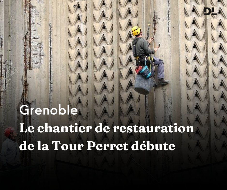 LeDL_Grenoble's tweet photo. [TOUR PERRET 🗼🏗️]
Ce lundi, la première phase des travaux de la Tour Perret commence. Elle concerne les fondations et les huit piliers de béton armé de l’édifice.

👉 https://t.co/0opXqNfOYv

#grenoble #tourperret https://t.co/pFxgVrZShv