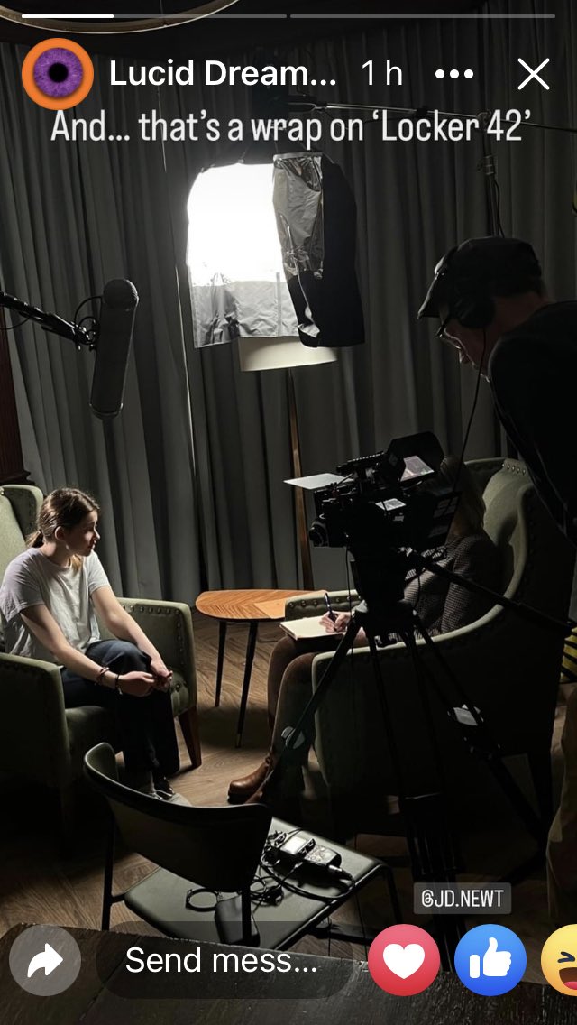 Last day of filming <a href="/SHHSforGirls/">SouthHampsteadHighSchool</a> #Locker42 with <a href="/luciddreamphoto/">Lucid Dream Pictures</a> who have been amazing as always. Well done to the students involved in front and behind the camera you have been brilliant. It’s a wrap! Here’s to the premiere! #shortfilm