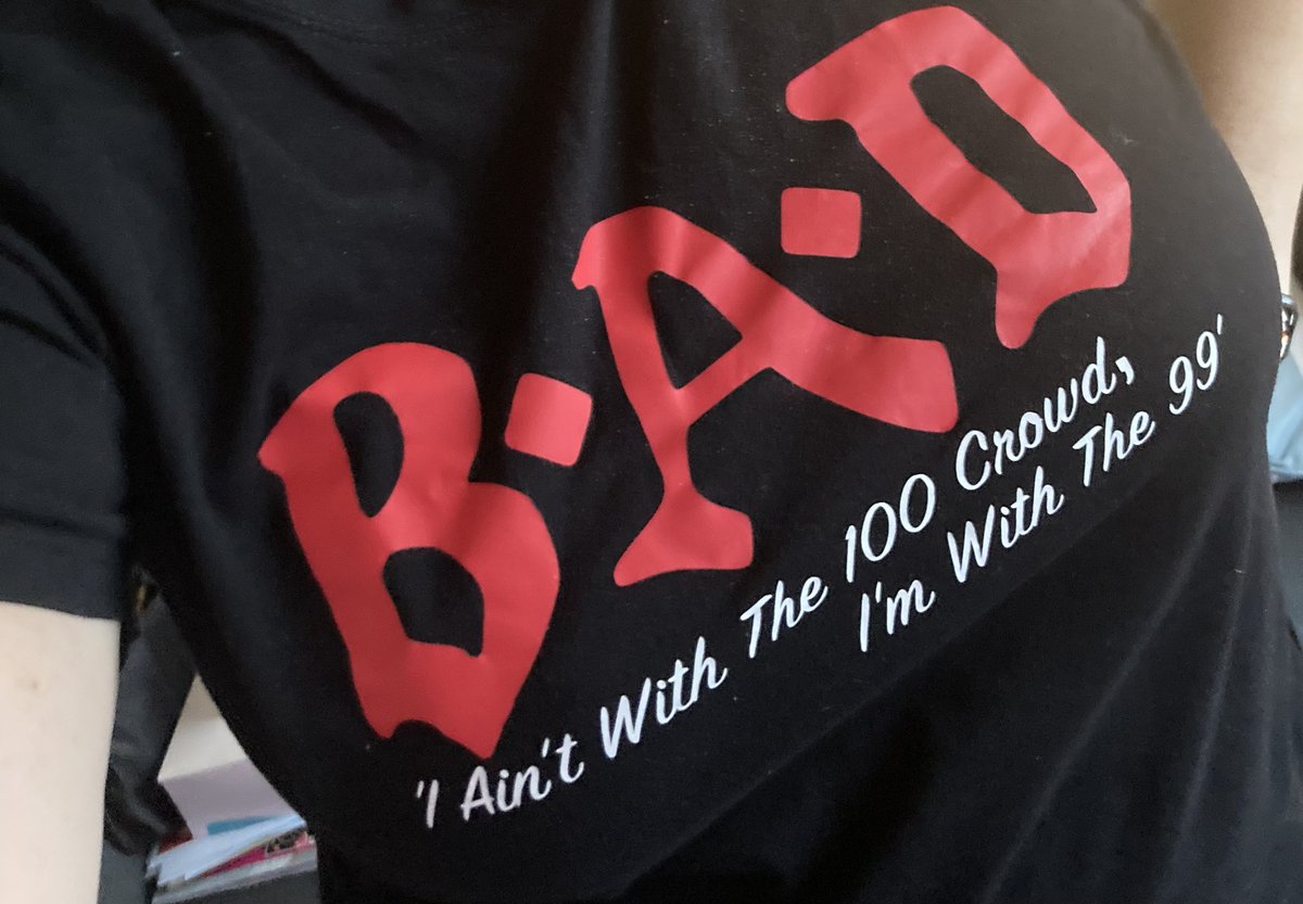 Today I’m listening to one of my fav bands ever <a href="/BigAudioDyn/">Big Audio Dynamite</a> and wearing an appropriate T-shirt whilst doing so! 😀
#bigaudiodynamite #other99 #iantwiththe100crowd #sundaylistening #bestbandinwestlondon #bad