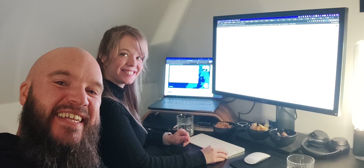 Hard work being done! Almost ready for our workshop Shift Happens: a workshop in implementing shift left.