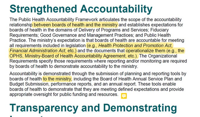MarieTattersall's tweet photo. @nb_covid_info MOH Hirji is cemented
in a Framework of Accountability
MOHs take Direction from their respective
Board of Health
BOH takes Direction & is Accountable to
the Minister of Health
#NOTautonomous
Guide to PH in ON
https://t.co/HZEAL0ZTrt
Schools defer to PH
https://t.co/78AKIjxcam https://t.co/S0kftTknVf