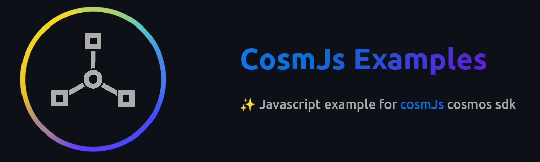 atmon3r's tweet image. Lets go! I managed to make #cosmJs documentation interactive with the possibility of testing the code live.

The documentation is not complete but it&apos;s a start!

Demo: atmoner.github.io/cosmjs-example…
Sources: github.com/atmoner/cosmjs…

If you have any suggestions 👀