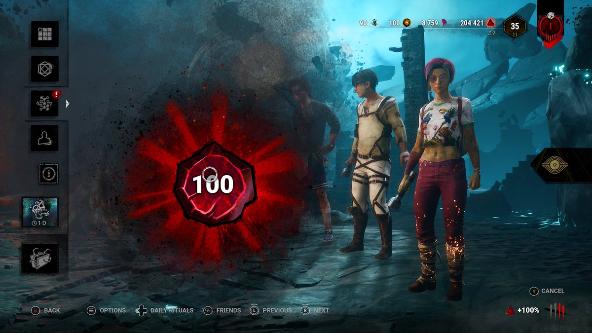 YoChillKicks's tweet image. 4th P100 Felix Up next then Jill for the last😮‍💨
#DeadbyDaylight 
#Yui
#P100