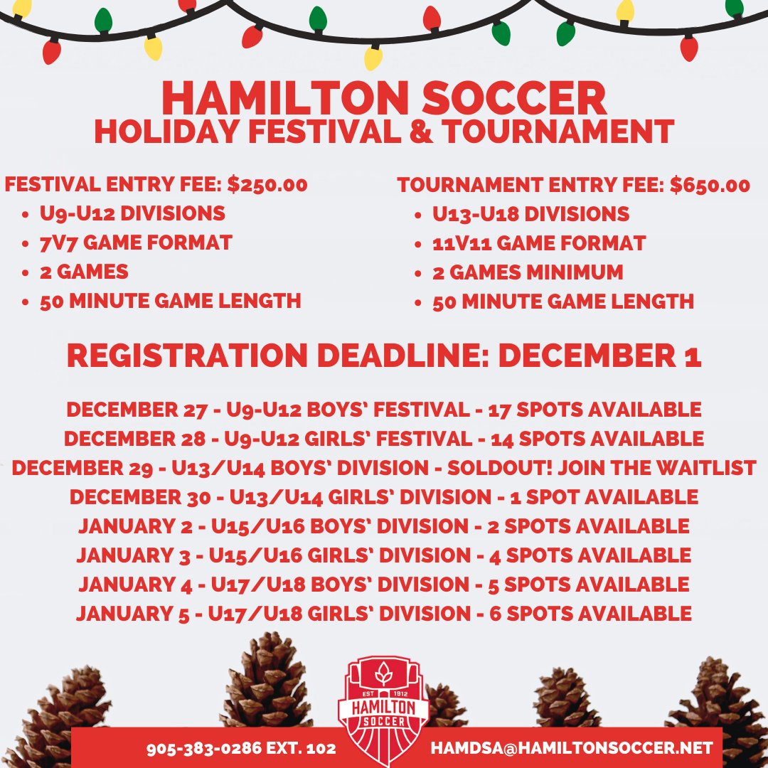 Hamilton Soccer tweet media