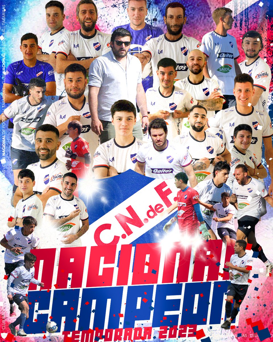 🏆 NACIONAL CAMPEON!!! #24 INVICTO TEMPORADA 2023 

🔵⚪🔴