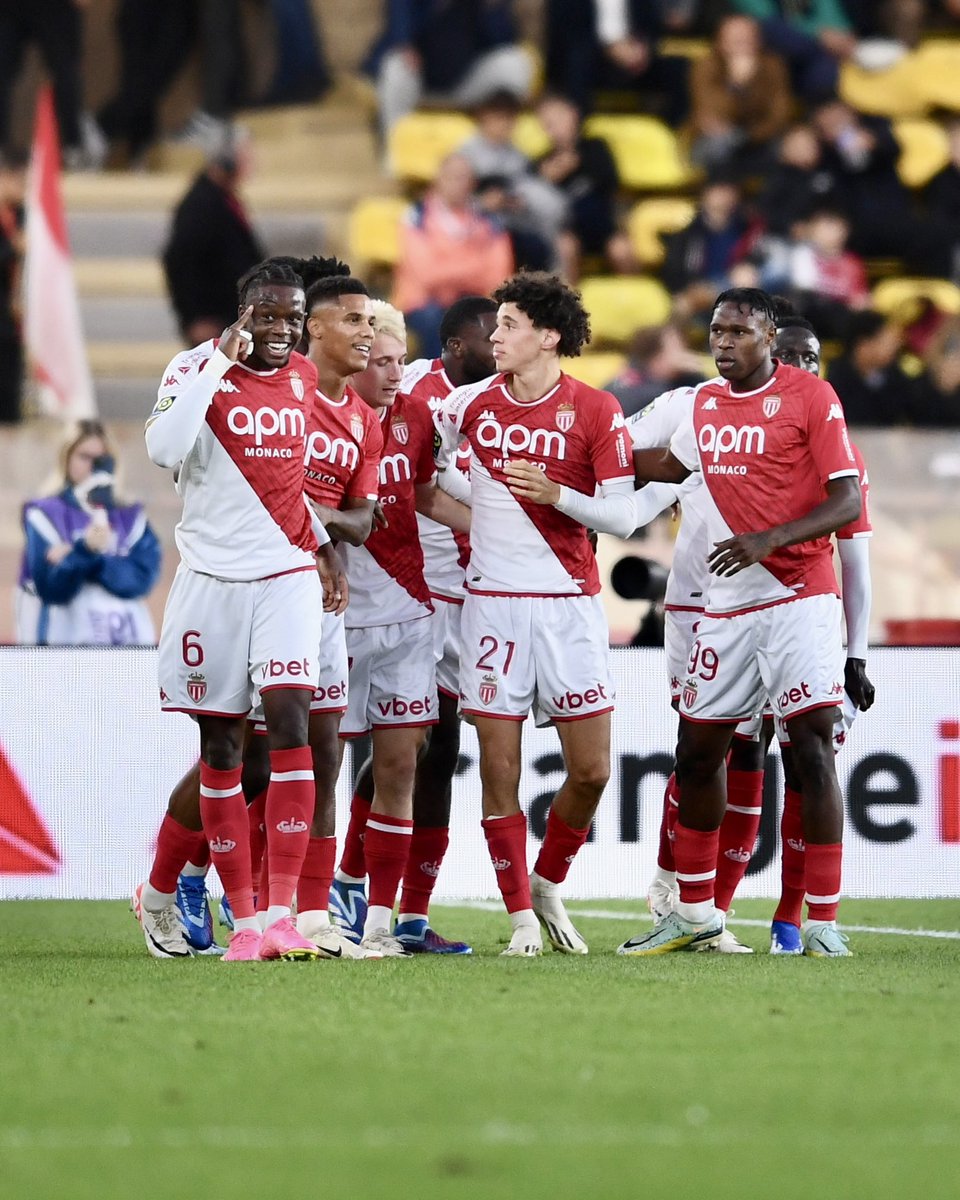 Victoire importante! Très heureux de marquer mon premier but pour l’AS Monaco! DAGHE 🔴⚪️