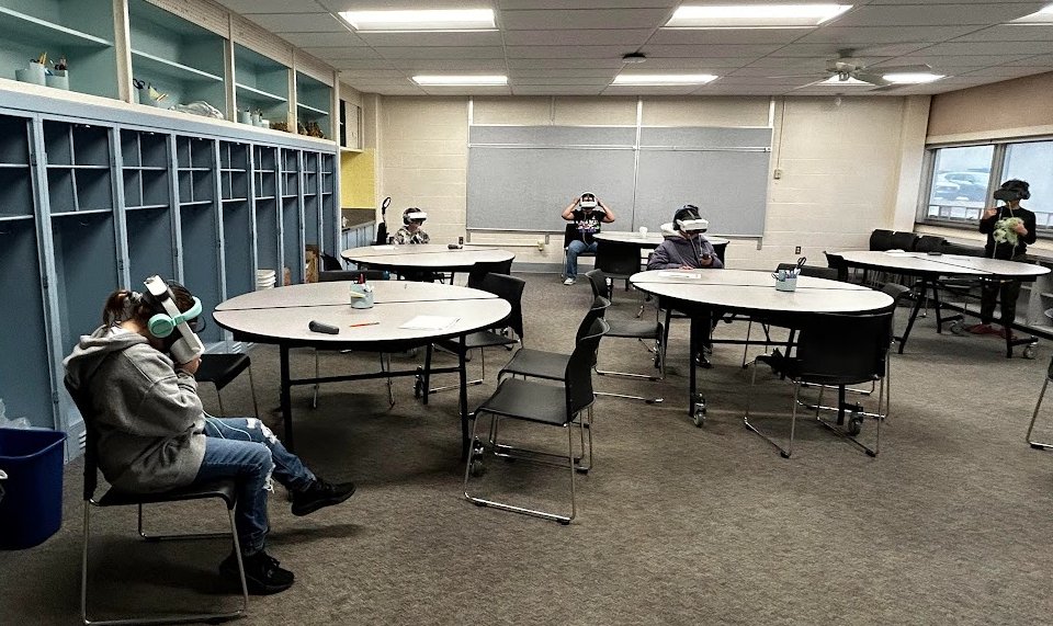 RickLapi's tweet image. Experience severe weather without getting hurt! 🌧️ VR makes science real for students. Mrs. Leisawitz  &amp;amp; Mrs. Hathaway @GovMifflinSD  utilized the 
@LenovoEducation headsets to work through the phenomenon  #mifflinsd #TExpL Check out their playlist here: youtube.com/playlist?list=…