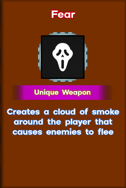 Couldn't resist adding a scream mask to the new Fear weapon card :D