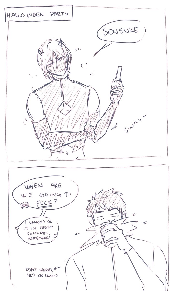 Rin’s a wild drunk