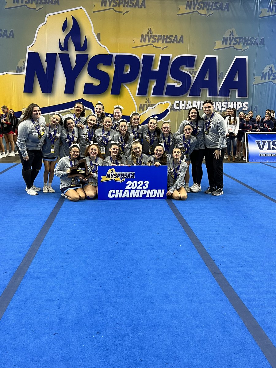 Dave Kantrowitz, CMAA (@westlakead_) on Twitter photo It’s been 17 years since PV’s last <a href="/NYSPHSA/">NYSPHSAA</a> team championship. The drought is over.
<a href="/PutValley_Cheer/">PV Cheerleading</a> 2023 GAME DAY CHEER INAUGURAL STATE CHAMPIONS!
<a href="/PutnamValleyCSD/">PutnamValleySchools</a> <a href="/pvhs_athletics_/">Putnam Valley Athletics</a> <a href="/lohudsports/">lohud sports</a> <a href="/DirectRays/">Ray Gallagher 🇺🇸</a> <a href="/ExaminerMedia/">Examiner Media</a> <a href="/FaMSportsVF/">FaM Sports New York Varsity</a> <a href="/PutValleyAT/">Miss S.</a> It’s been 17 years since PV’s last <a href="/NYSPHSA/">NYSPHSAA</a> team championship. The drought is over.
<a href="/PutValley_Cheer/">PV Cheerleading</a> 2023 GAME DAY CHEER INAUGURAL STATE CHAMPIONS!
<a href="/PutnamValleyCSD/">PutnamValleySchools</a> <a href="/pvhs_athletics_/">Putnam Valley Athletics</a> <a href="/lohudsports/">lohud sports</a> <a href="/DirectRays/">Ray Gallagher 🇺🇸</a> <a href="/ExaminerMedia/">Examiner Media</a> <a href="/FaMSportsVF/">FaM Sports New York Varsity</a> <a href="/PutValleyAT/">Miss S.</a>