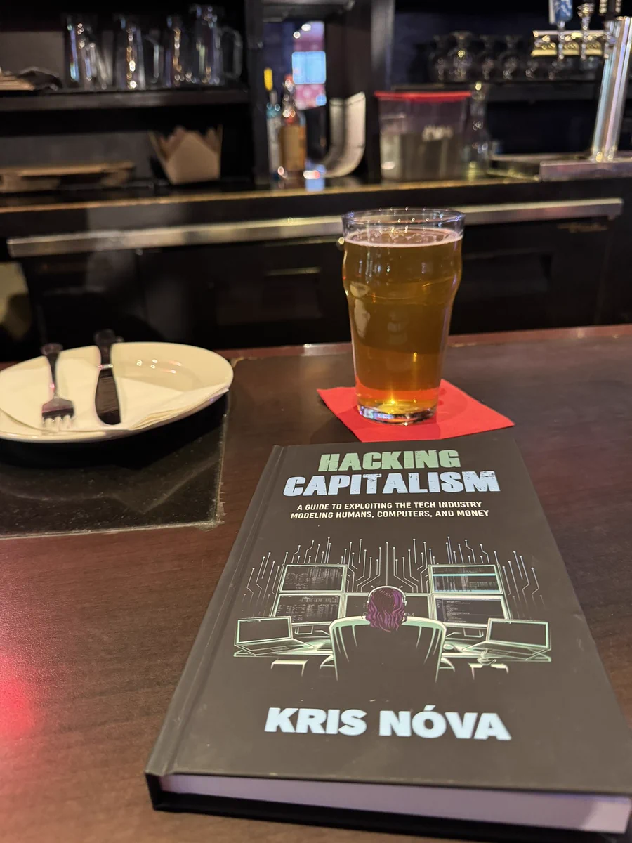 A picture of Hacking Capitalism by Kris Nova