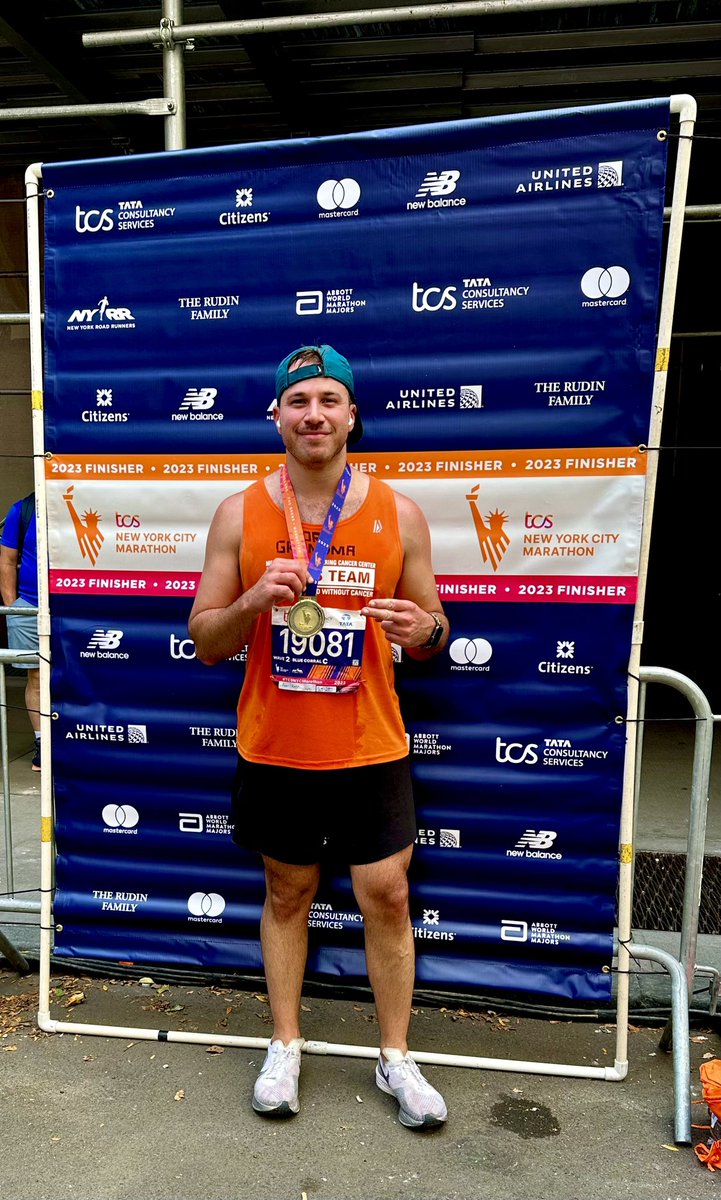 Ryan Kahn, MD, MHS (@ryankahnmd1) on Twitter photo Beautiful day running for such an amazing cause. Thank you to <a href="/FredsTeam/">Fred's Team</a> for the incredible work they do for <a href="/MSKCancerCenter/">Memorial Sloan Kettering Cancer Center</a> and helping to progress the field of oncology for our patients. Thank you to all donors of <a href="/TeamOvary_MSK/">Team Ovary, Memorial Sloan Kettering Cancer Center</a> #NYCMarathon
Love you grandma ❤️ Beautiful day running for such an amazing cause. Thank you to <a href="/FredsTeam/">Fred's Team</a> for the incredible work they do for <a href="/MSKCancerCenter/">Memorial Sloan Kettering Cancer Center</a> and helping to progress the field of oncology for our patients. Thank you to all donors of <a href="/TeamOvary_MSK/">Team Ovary, Memorial Sloan Kettering Cancer Center</a> #NYCMarathon
Love you grandma ❤️