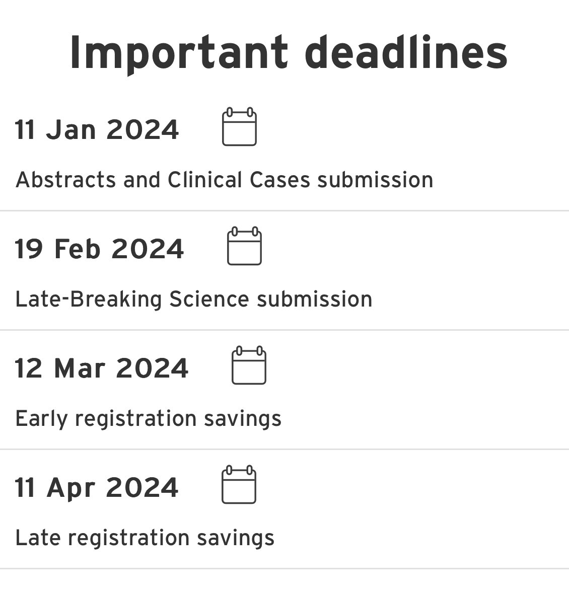 Maggie Simpson (@m4ggiesimpson) on Twitter photo #HeartFailure2024 call for science
Showcase your work in Lisbon & online 11-14 May 2024
- Abstracts
- Clinical cases
- Late-breaking science
escardio.org/Congresses-Eve…
<a href="/HFA_President/">HFAPresident</a> #HeartFailure2024 call for science
Showcase your work in Lisbon & online 11-14 May 2024
- Abstracts
- Clinical cases
- Late-breaking science
escardio.org/Congresses-Eve…
<a href="/HFA_President/">HFAPresident</a>