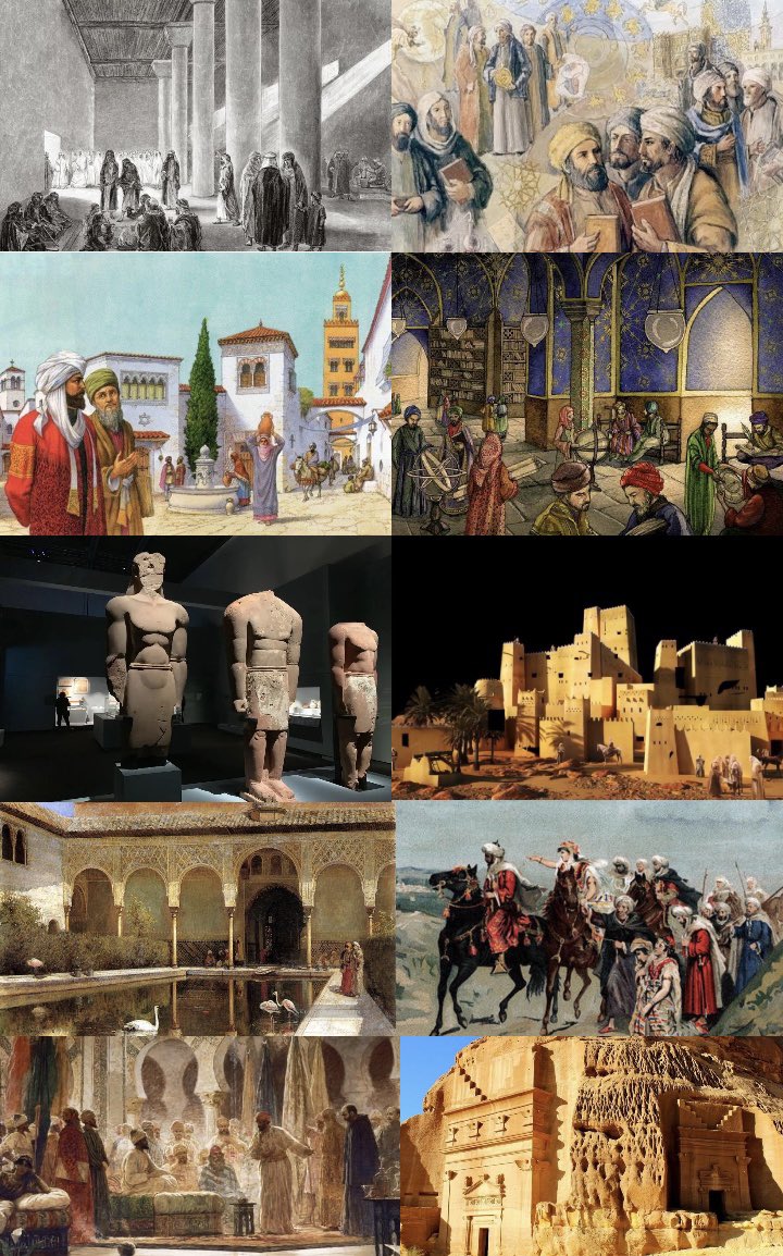 عندي أقتراح لتركي ال الشيخ بما أن موسم الرياض أصبح واحد من أكبر الفعاليات المنتظرة وأشهرها ويوجد به البوليفارد وورلد المخصص لمختلف دول العالم، ليه ما يكون فيه منطقة جديدة مخصصة للمملكة وتاريخها فقط؟

الدولة السعودية ونشأتها
الدولة العباسية
دولة بني تميم الأغالبة
الدولة الأموية