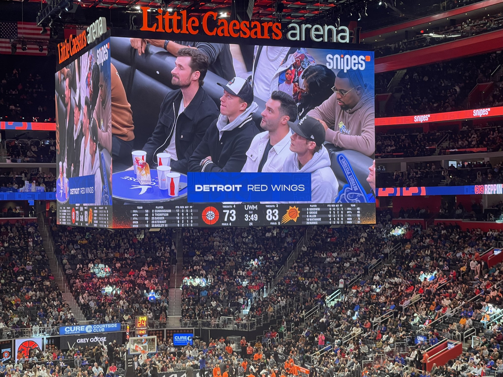 Red Wings Seating Chart Anaheim Ducks Vs. Detroit Red Wings Buy