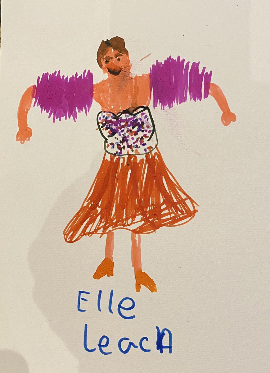 pamruthers's tweet photo. @ellieLleach @bbcstrictly my daughter Sophie is a massive fan of yours, loves watching you dance and wanted to share her picture of you dancing on Saturday! https://t.co/HBHn9I26vK
