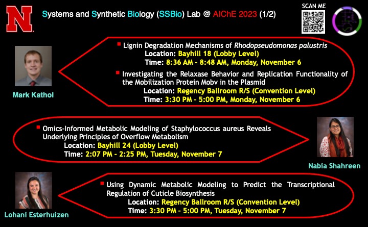 rsaha_phd's tweet image. In @AIChE #AIChEAnnual  2023, we will talk about our
@NSF &amp;amp; @NIGMS funded work on #nonmodel &amp;amp; #pathogenic microbes, plants &amp;amp; #innate immune system. Join us if you can! @UNLincoln @NebEngineering @AIChECAST10