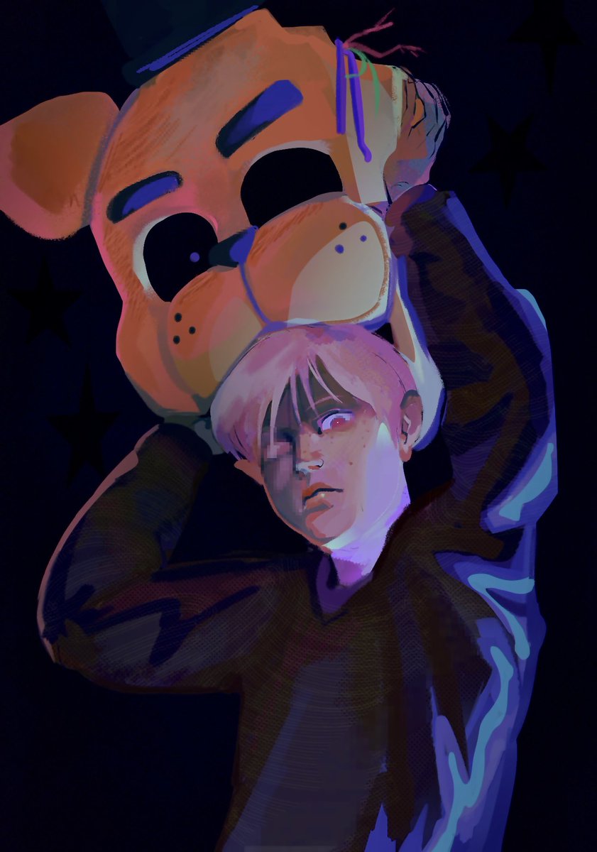 42corndogs's tweet photo. i’ll see you in a dark night #fnaf https://t.co/JmuyQoSYLB