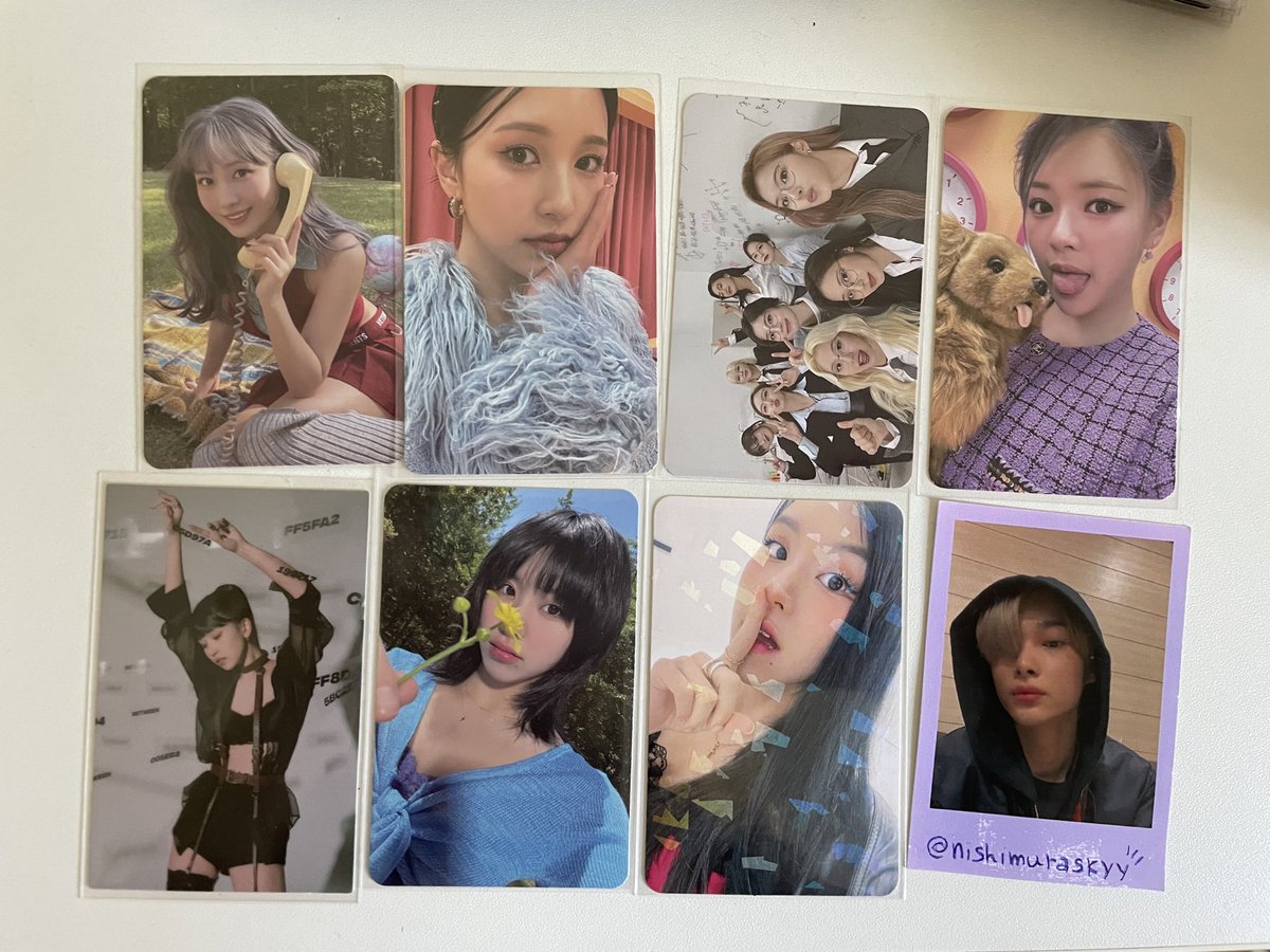 gnt plmds tô quase doando essas twice ngm tem interesse não??