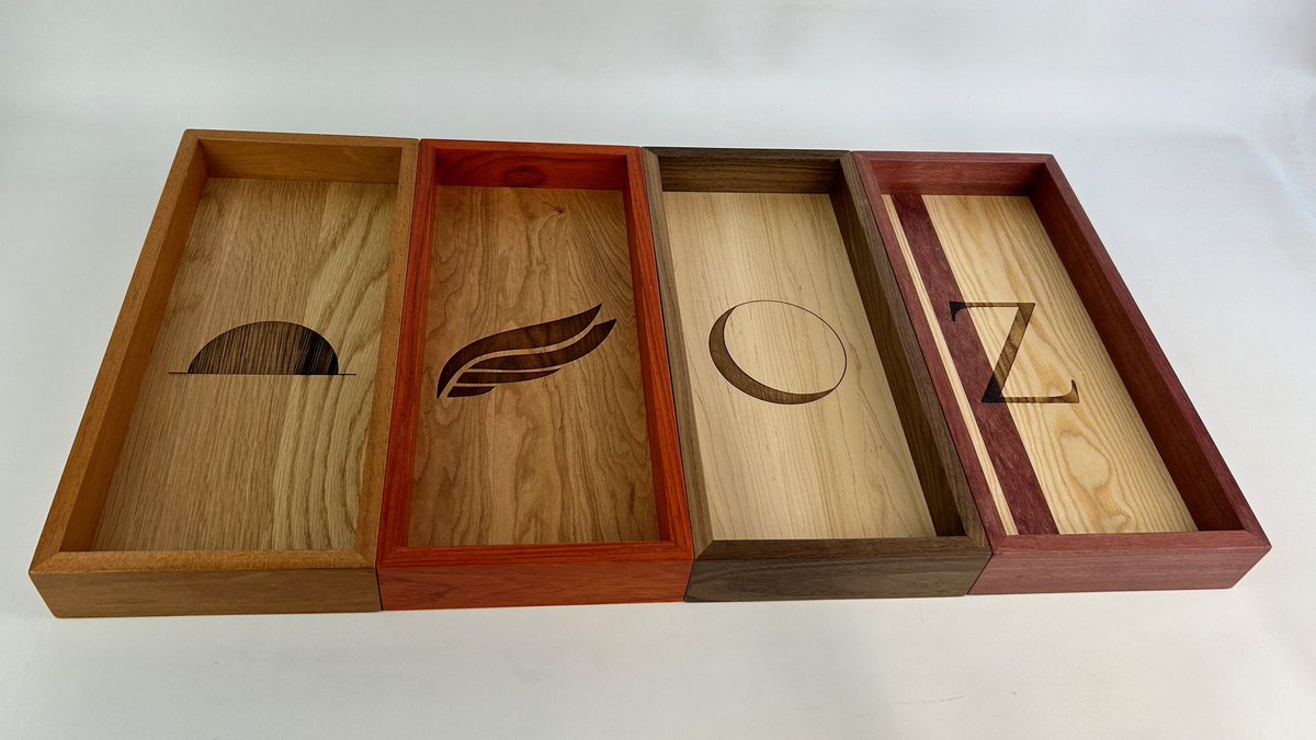 mebmakes's tweet photo. I’m so pleased to join the @DesertBus #craftalong again this year.
This time I made four dice trays representing the shifts of Desert Bus for Hope. They’re a giveaway, you can donate a certain amount as entry into a raffle for the prize.
https://t.co/53jTP6K0jw https://t.co/knALkrBc60