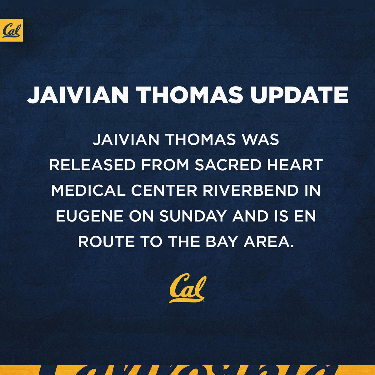 Cal Football tweet media