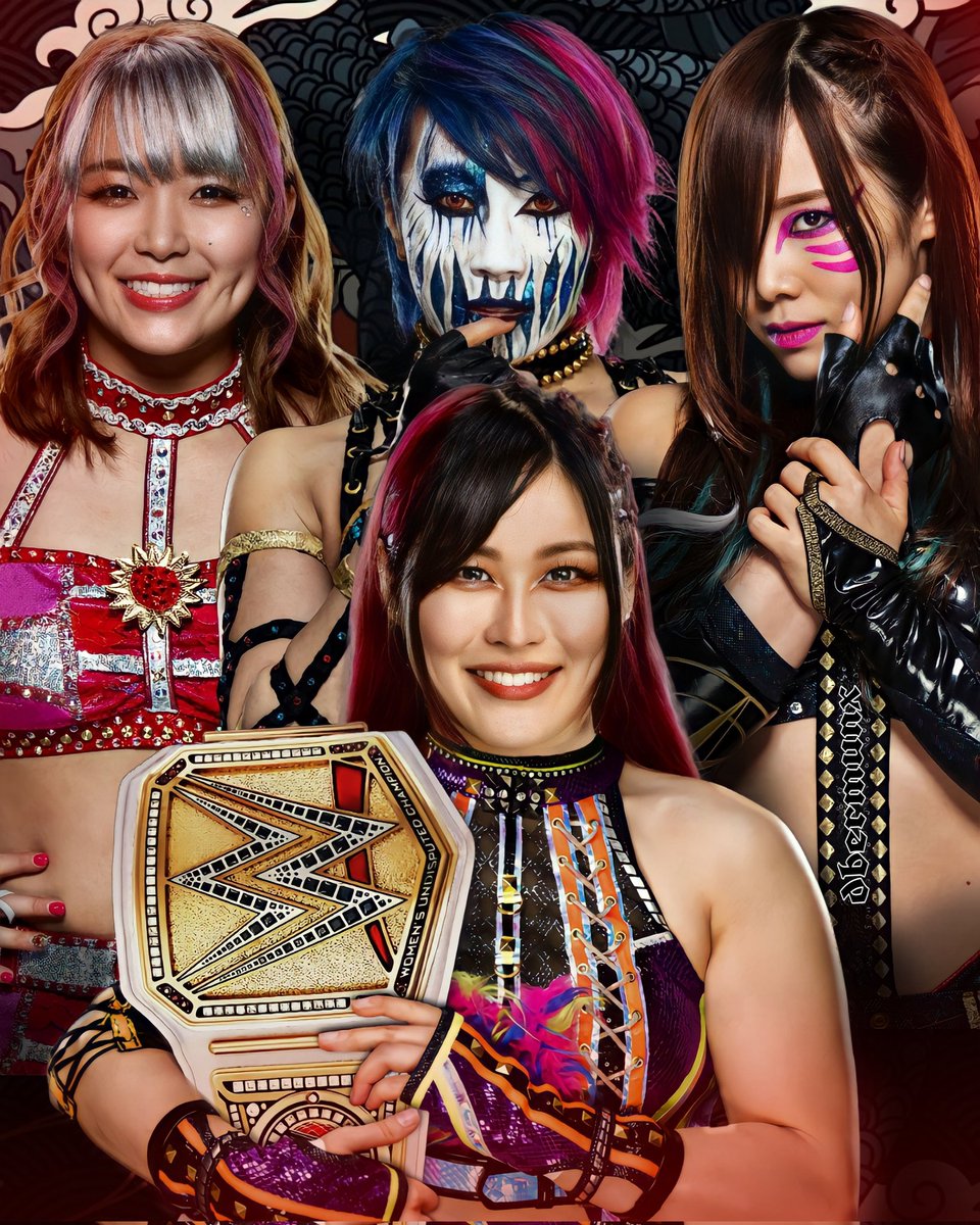 dbermunx's tweet photo. 𝐓𝐡𝐞 𝐧𝐞𝐰 𝐟𝐚𝐜𝐭𝐢𝐨𝐧 𝐨𝐟 𝐖𝐖𝐄?
#IyoSky x #KairiSane x #Asuka x #Sarray https://t.co/OfQMjxX9oP