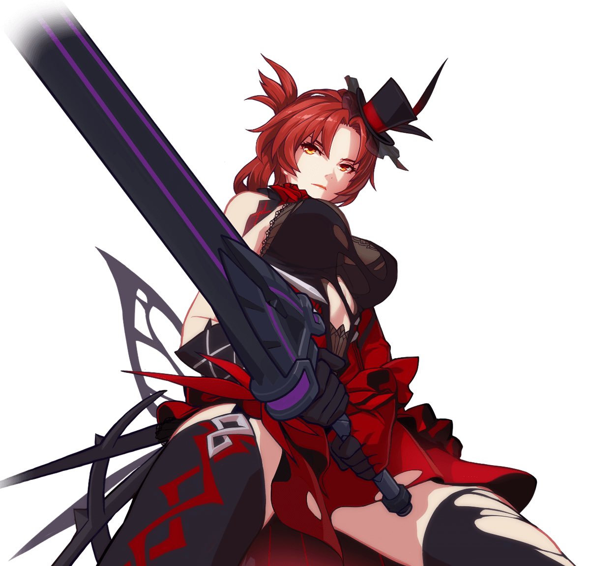 DailyHI3Outfits's tweet photo. today’s honkai outfit of the day is himeko’s blood rose!! https://t.co/6iWtRfwi20
