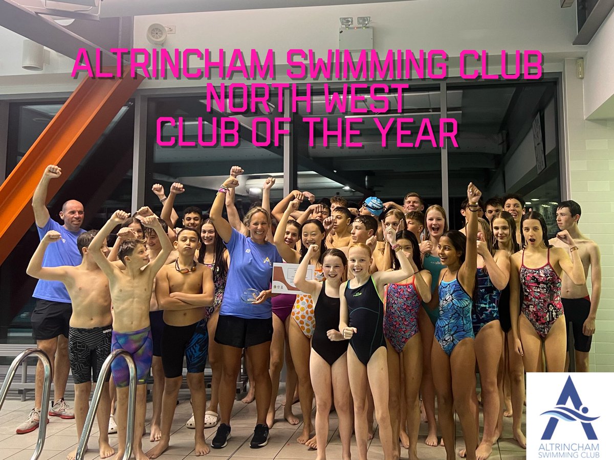Thank you 🙏🏼 @swimengland for awarding us the honour of being @swimenglandnorthwest Swimming Club of the Year.

We are absolutely buzzing to have received this award and we can’t wait until the National Awards in a couple of weeks! 

#teamworkmakesthedreamwork #nolimits