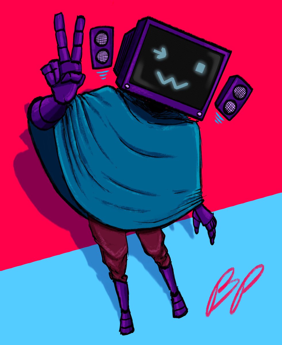 New OC alert!
Their name is AV-I pronounced like Avi!
-
#ocdrawing #oc #tvhead #characterart #artist #art