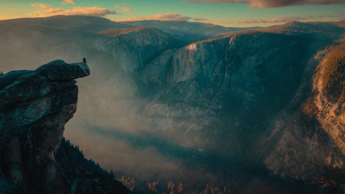 jeffmihaly's tweet photo. scenes high above Yosemite Valley. https://t.co/jEScuIJAt0