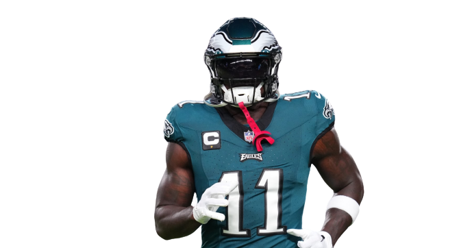 Playertotals's tweet photo. A.J. Brown #Week9 #PlayerProps Lines: #NFLPicks #PropOdds #Propbets 

#BestOdds 🏈 #Eagles

Receptions: 5.5 #Fanduel 
Receiving Yards: 83.5 #Betmgm 
Anytime TD: +115 #DraftKings
First TD: +700 #Pointsbet

✅ All Brown's Odds: https://t.co/vSBxrnQ0gR
* Odds subject to change https://t.co/ldB7FZKpaD