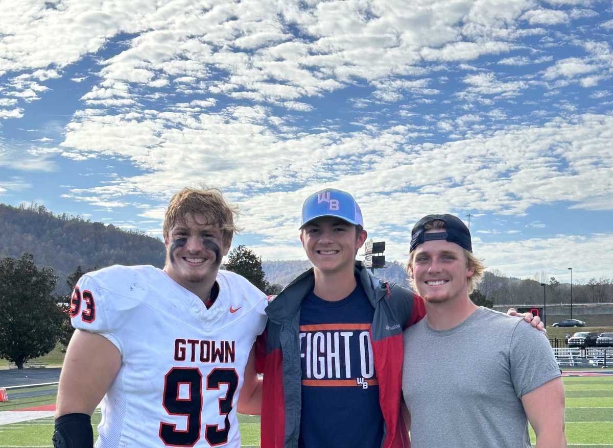 Had a great time watching two longtime friends Eli Turner and Job Matossian play yesterday in the Georgetown @ Cumberlands game. Hadn’t seen them both on the field at the same time since the <a href="/wbgovsfb/">William Blount Football</a> days.