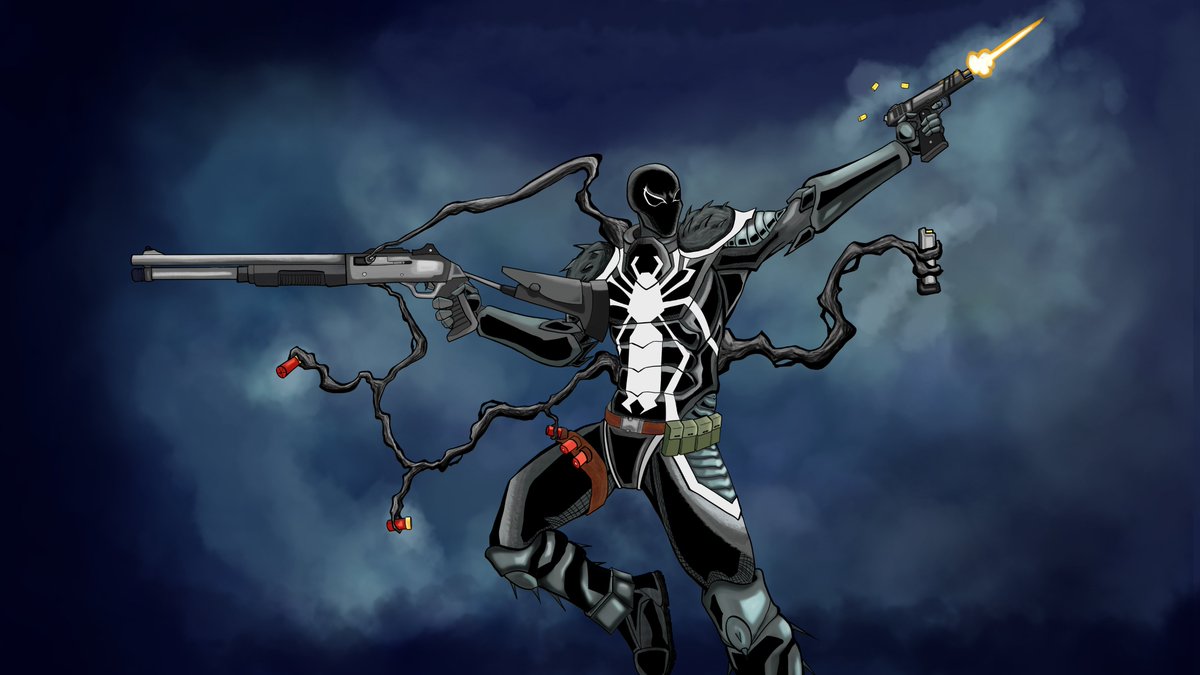 Prime_Trash2's tweet image. Agent Venom
#SpiderMan #Venom #Symbiote
