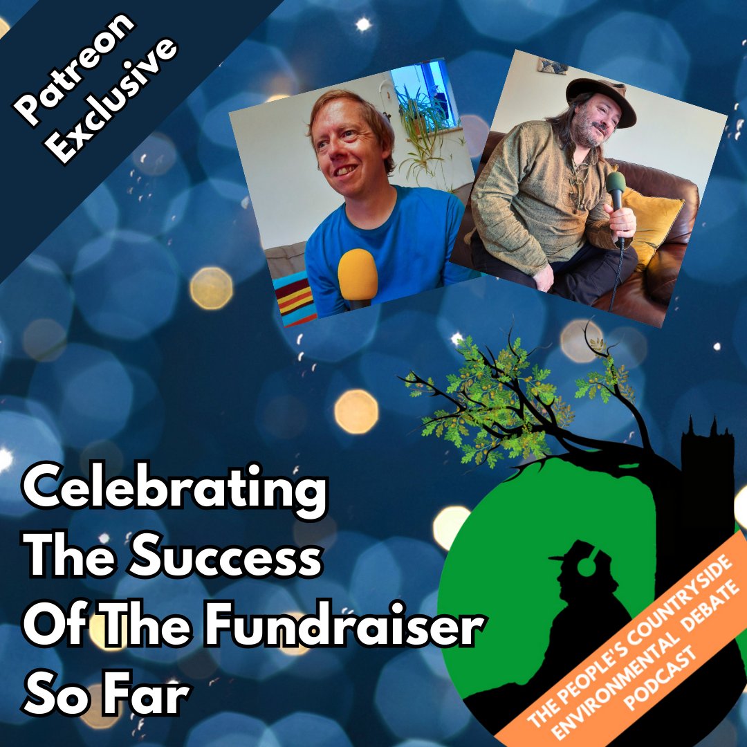 EnviroPodcast's tweet photo. Running a fundraiser and wondering how to celebrate the small successes in the journey?
We've got a nice new exclusive release tomorrow for our patrons who will have privileged access.
Stop by our Patreon page tomorrow at 10am UK time https://t.co/lTNW8CAyst
#howtofundraise https://t.co/4At4DUN9Sw