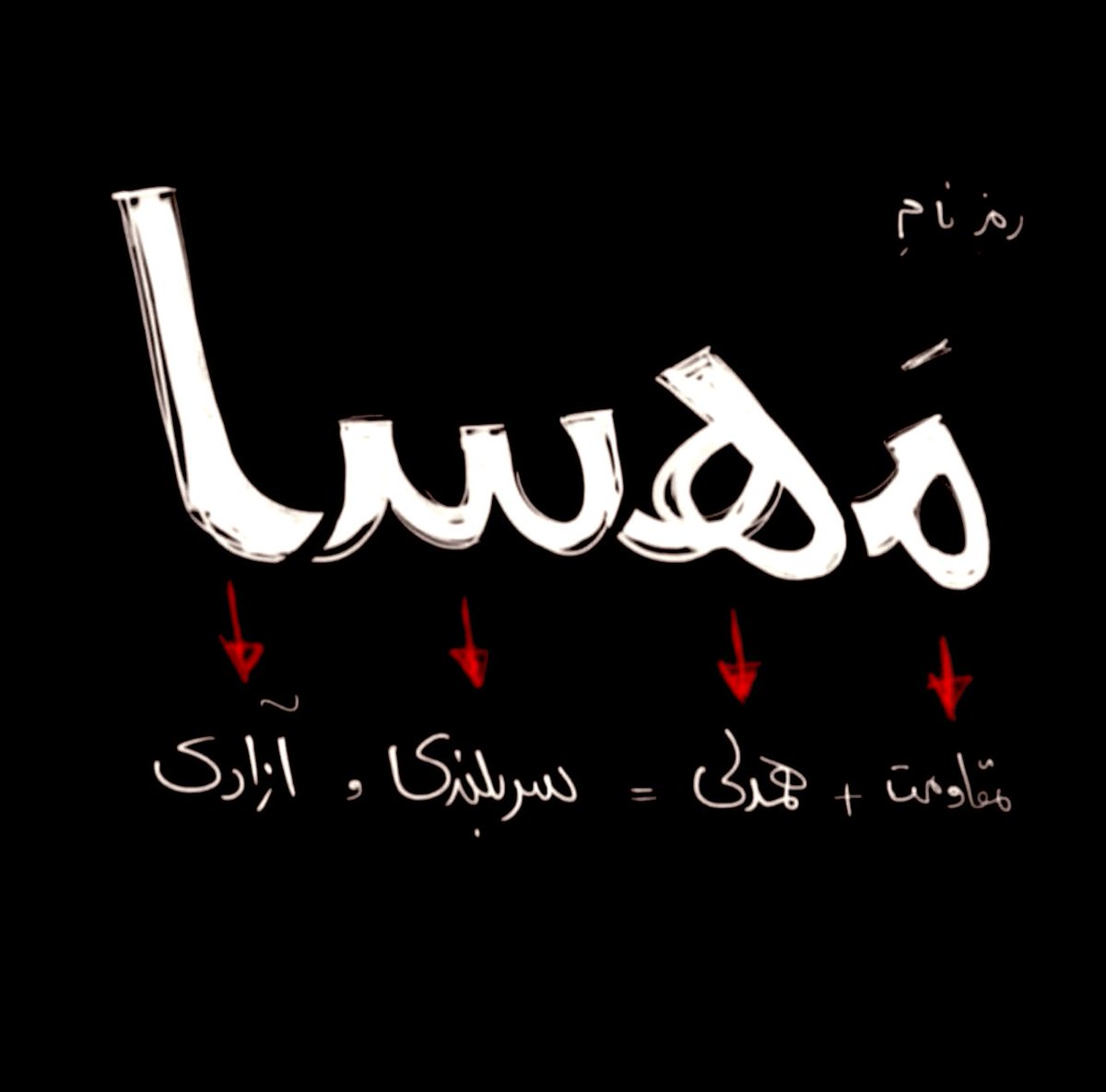 قرار بود با اسم رمزمون سربلند و آزاد بشیم،
اما ما فراموش کردیم چرا اینجاییم، ما راهُ گم کردیم.
باید یادمون بیاد چرا اینجا جمع شدیم،
باید دوباره باهم بگیم :
#مهسا_امینی 
#زن_زندگى_آزادى