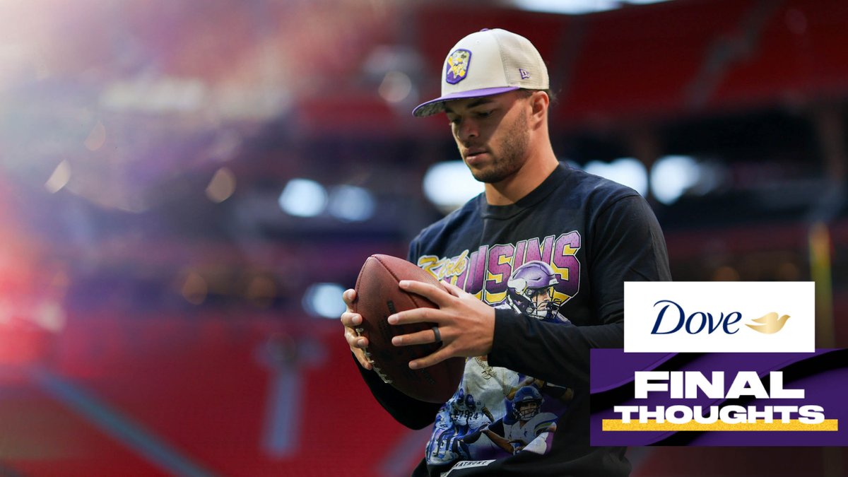 Vikings's tweet photo. Jaren Hall gets his first career NFL start in the #Vikings first game without Kirk Cousins.

📰: https://t.co/eaon23SL8v https://t.co/pxyucmhct4