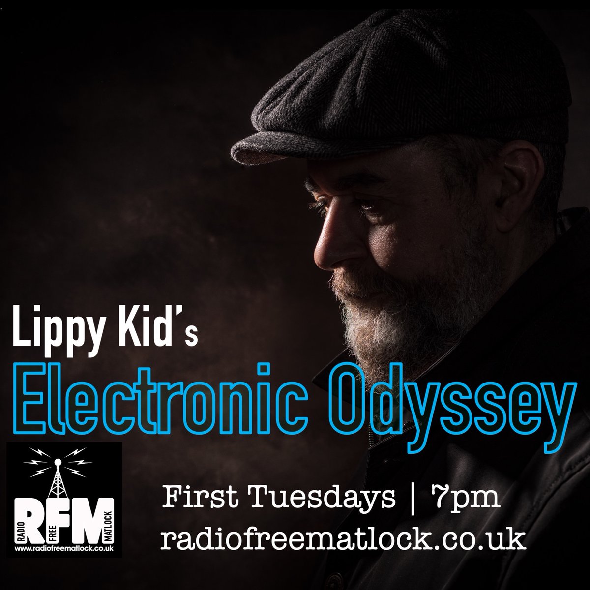 Your lunchtime reminder... TONIGHT on RFM ⚡️ 7pm GMT : @LippyKidMusic presents 'Electronic Odyssey' Grab your headphones and take a trip 🚀💫 Tune in > radiofreematlock.co.uk // Smart Radio // Simple Radio App // Alexa