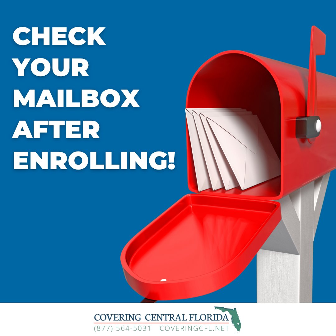 📬 Exciting news! After enrolling, watch your mailbox for a packet containing your brand-new insurance card and all the essential info about your health plan. It's the key to starting your journey to better health. 💙💌 #InsuranceCard #StartYourCoverage #GetCovered