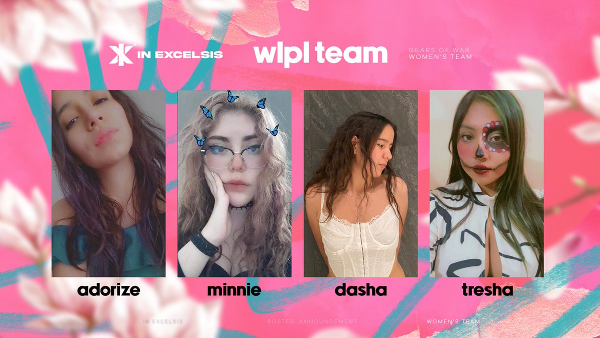 The In Excelsis Gear's women team that will represent us at the WLPL 2023.